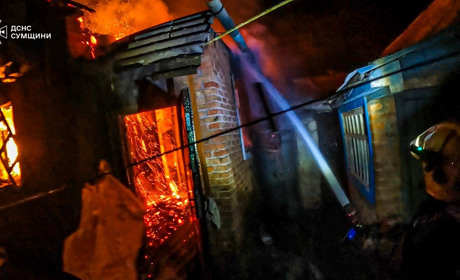 В Білопіллі під час пожежі загинув власник будинку