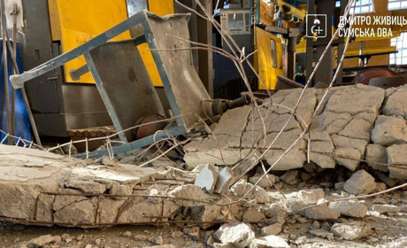 Ворог обстріляв критичну інфраструктуру Сумщини. Поранено трьох людей