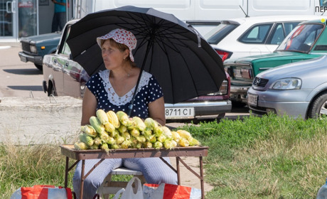 На базарі в Переяславі огірки спродували і по п'ять гривень, а за лохину правили дорожче ніж у Києві