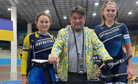 Представниці Луганщини здобули низку нагород на чемпіонаті України з велосипедного спорту