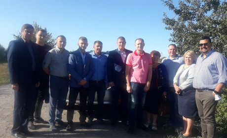 У Шкуратівці обговорювали ремонт дороги Білопілля - Терни