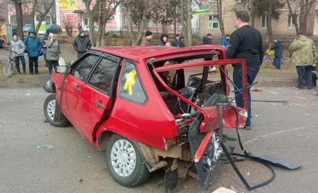 У Смілі трапилась аварія: зіштовхнулись два автомобілі