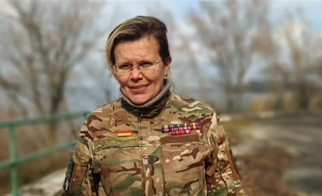 Лицарський Хрест Добровольця отримала жінка-легенда Людмила Калініна