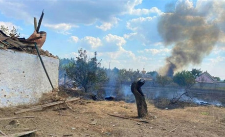 Під обстрілами окупантів опинились 9 населених пунктів Херсонщини