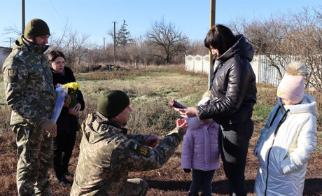 Орденом «За мужність» ІІІ ступеню посмертно нагороджено захисника Віктора Міхна (ВІДЕО)