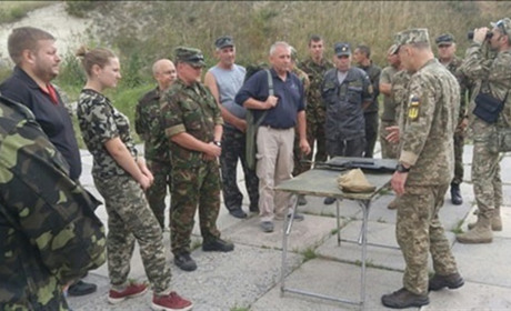 На базі полігону 44-ї артилерійської бригади проходили вишкіл резервісти