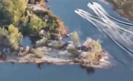 ЗСУ знищили 6 катерів окупантів на Херсонщині