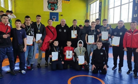 Жмеринські борці вибороли 7 медалей на чемпіонаті області з греко-римської боротьби