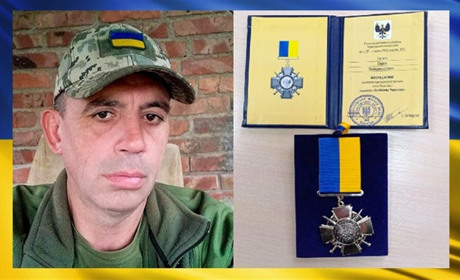 Нашого земляка Сергія Галкіна посмертно нагородили медаллю «За оборону Чернігова»