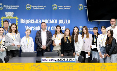 Вараська громада відзначила кращих волейболісток
