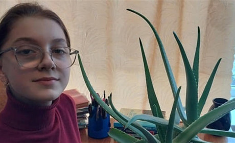 Юна дослідниця Дмитрівського ліцею — Діана Волосячик серед призерів конкурсу Малої академії наук