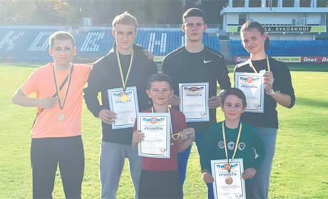 Легкоатлети МСК "Кіцмань" взяли участь у Чемпіонаті "Ратуша-24"
