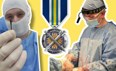 Лікар-хірург Жмеринської ЦРЛ Денис Белясов нагороджений відзнакою Головнокомандувача
