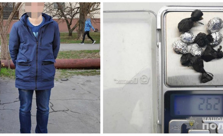 8 березня жмеринчанин продавав наркотики в Бердянську: загрожує від 4 до 8 років ув’язнення