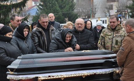 На рідну Чортківщину повернувся «на щиті» воїн Прус Віктор зі Джурина