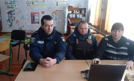 Поліцейські офіцери Ворожбянської громади провели для дітей урок безпеки