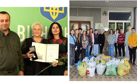 За любов до дітей і України:директор ліцею №2 Оксана Кочура отримала нагороду Верховної Ради України