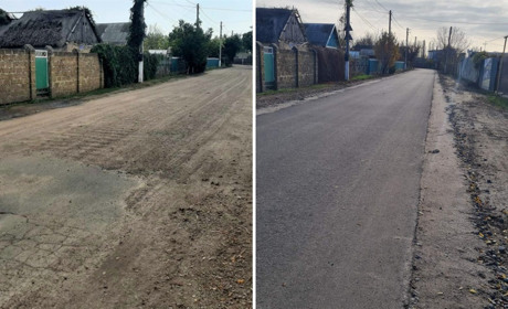Було-стало: дорога до річки у Біляївці кардинально змінила вигляд