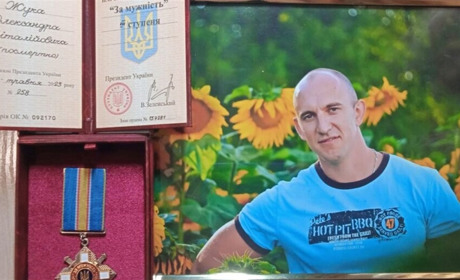 Героїчного воїна з Глухова Олександра Жука посмертно відзначили орденом «За мужність»
