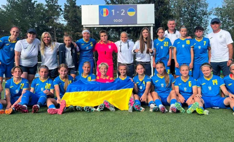 Дівоча збірна України, в складі якої Настя Галецька та Марта Буніна, виграла Турнір розвитку УЄФА