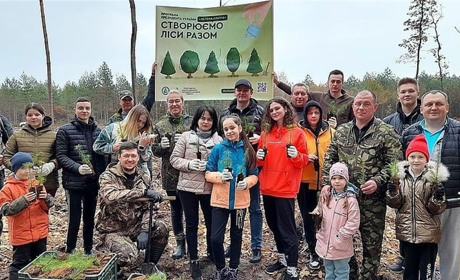 У Славутському лісництві триває акція «Створимо ліси разом»