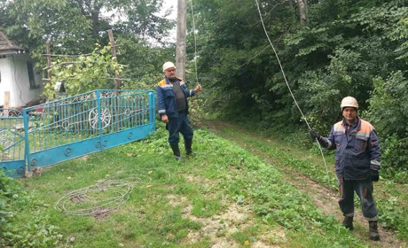 Погодний апокаліпсис. На Городоччині негода залишила без світла кілька населених пунктів