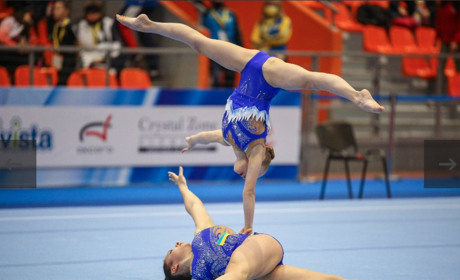 Одеситка з біляївським корінням Вікторія Волкова стала чемпіонкою світу зі спортивної акробатики
