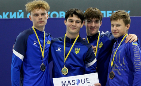 Тріумф юних фехтувальників з Нетішина на чемпіонаті України
