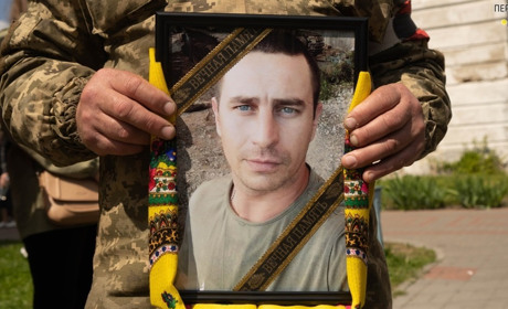 3 травня минув рік від дня загибелі воїна ЗСУ Дмитра Тимченка з Цибель на Переяславщині