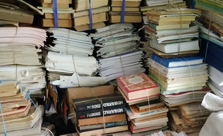 У Переяславі зібрали дві з половиною тонни макулатури, щоб допомогти ЗСУ