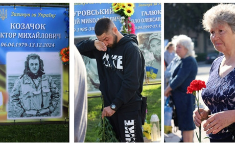 Жмеринка вшанувала пам’ять Героїв: оновлено банери на Алеї Героїв