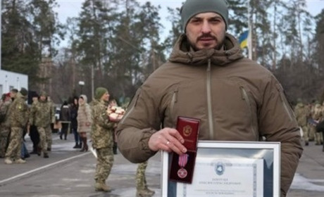 Смілянин Максим Дмитраш отримав відзнаку «Доблесть Черкащини»