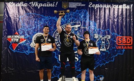 Валерій Газаєв став восьмиразовим чемпіоном України з богатирського багатоборства