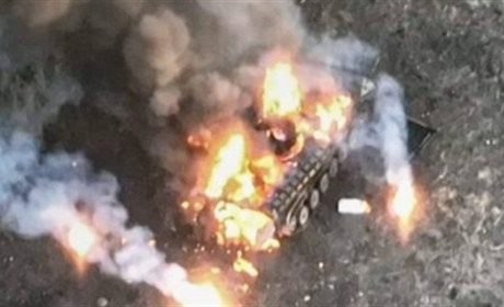 Безпілотники 40 ОБрБО виявили та знищили групу окупантів на Херсонському напрямку (відео)