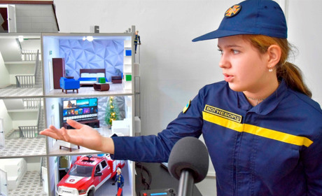 У Жмеринці відкрили ще один Клас безпеки для дітей: юні рятувальники діляться досвідом
