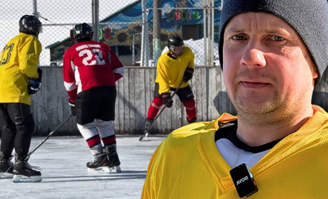 Всі морози заливали лід на ковзанці: як глухівські хокеїсти дарують містянам справжню зиму