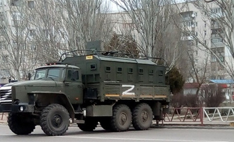 У Новій Каховці помічений рух ворожої техніки