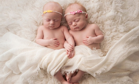 У червні в Переяславі народилися двійнята. Дівчаток назвали Мія та Ніколь