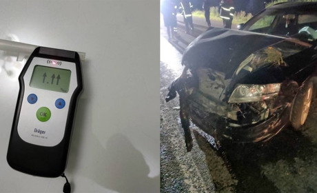 На алкотестері — максимум: у Сарнах п’яний водій спричинив аварію
