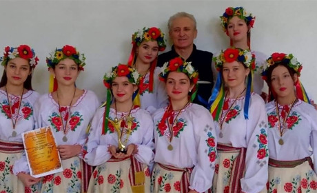 Ансамбль народного танцю "Веселка" з м. Бар зайняв призове місце на фестивалі "Місто над Бугом"