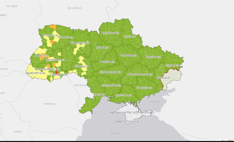 Кагарлицький район та Ржищівська ОТГ увійшли до "зеленої" карантинної зони