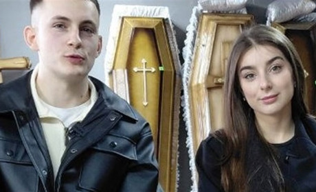 Їм 20+ і вони власники ритуального салону в Бориславі: незвична історія Романа і Каріни