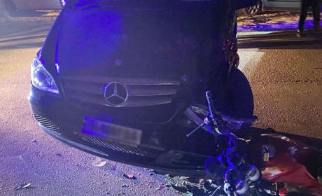 У Сарненському районі зіткнулися авто й мотоцикл: є потерпілі