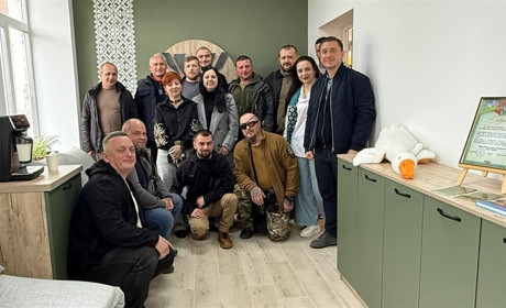 У Сарнах відкрили перший ветеранський хаб «Воля Миру»