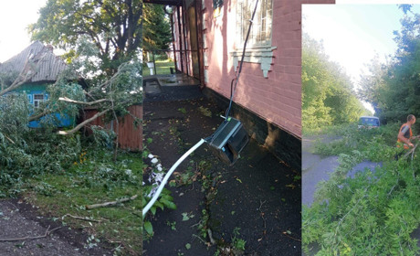 На Білопільщині ліквідовують наслідки негоди