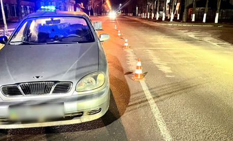 Дві аварії на одному перехресті у Первомайську: травмувались водій та пішохід
