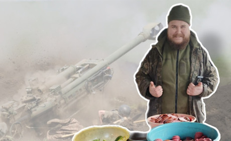 Куховарство під артобстрілами: Андрій Гожулянін про суворі будні військового кухаря