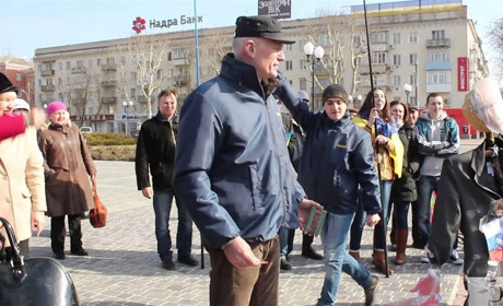 Акція з труною у Херсоні «засвітилась» у Майкла Щура. А які ще моторошні акції проводили у нас?