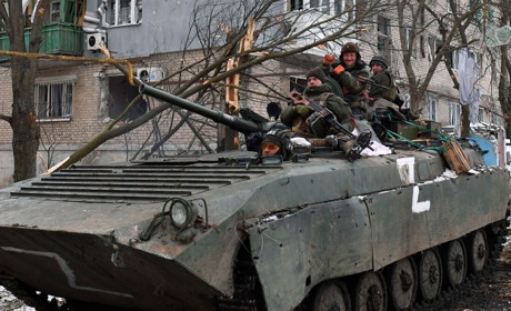 Військовий блогер розповів де та як окупанти ховають свою техніку у Волноваському районі