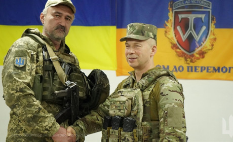 Воїна з Глухова відзначили «Золотим хрестом» Головнокомандувача ЗСУ